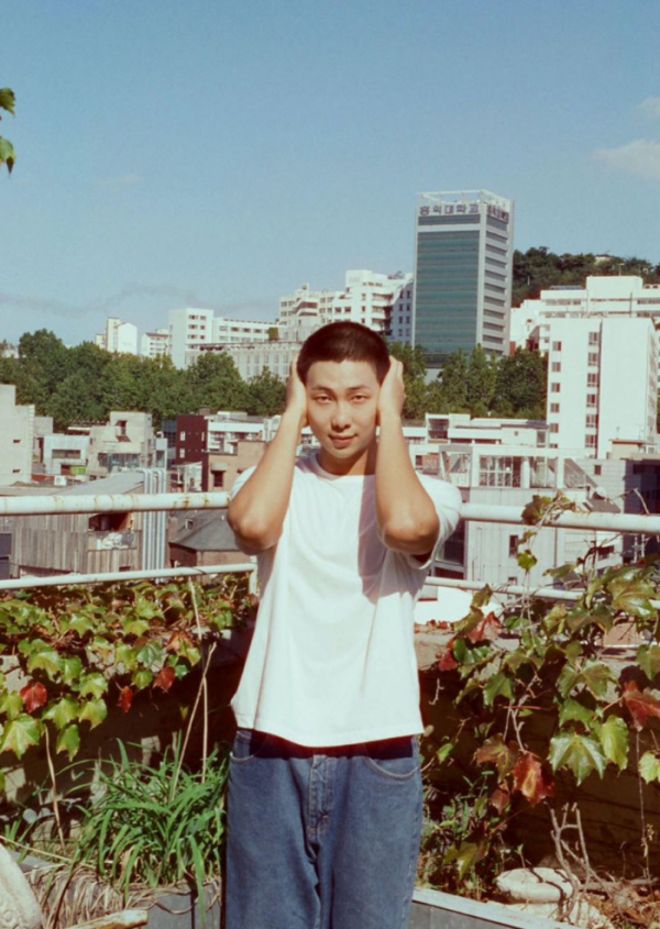 ▲방탄소년단 RM. (출처=RM SNS)