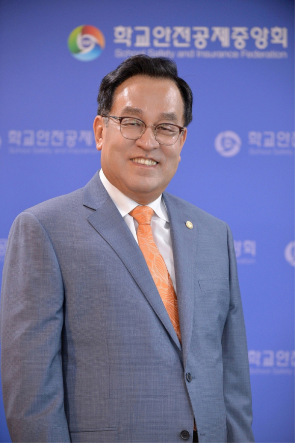 ▲정훈 학교안전공제중앙회 이사장(사진제공=학교안전공제중앙회)