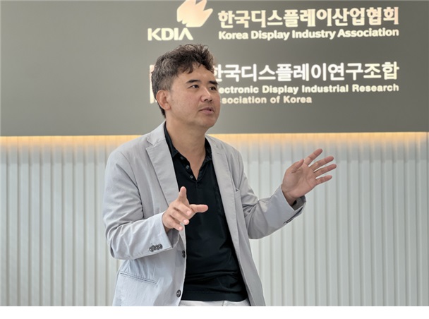 ▲이동욱 한국디스플레이산업협회 부회장 (자료제공=한국디스플레이산업협회)
