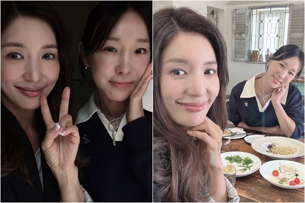 ▲서지영(왼), 이지혜. (출처=이지혜SNS)