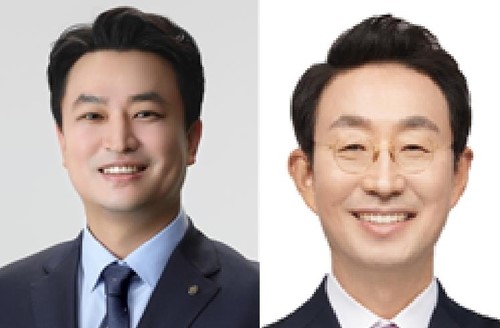 ▲강주호 교사(왼쪽), 권택환 교수 (한국교총)