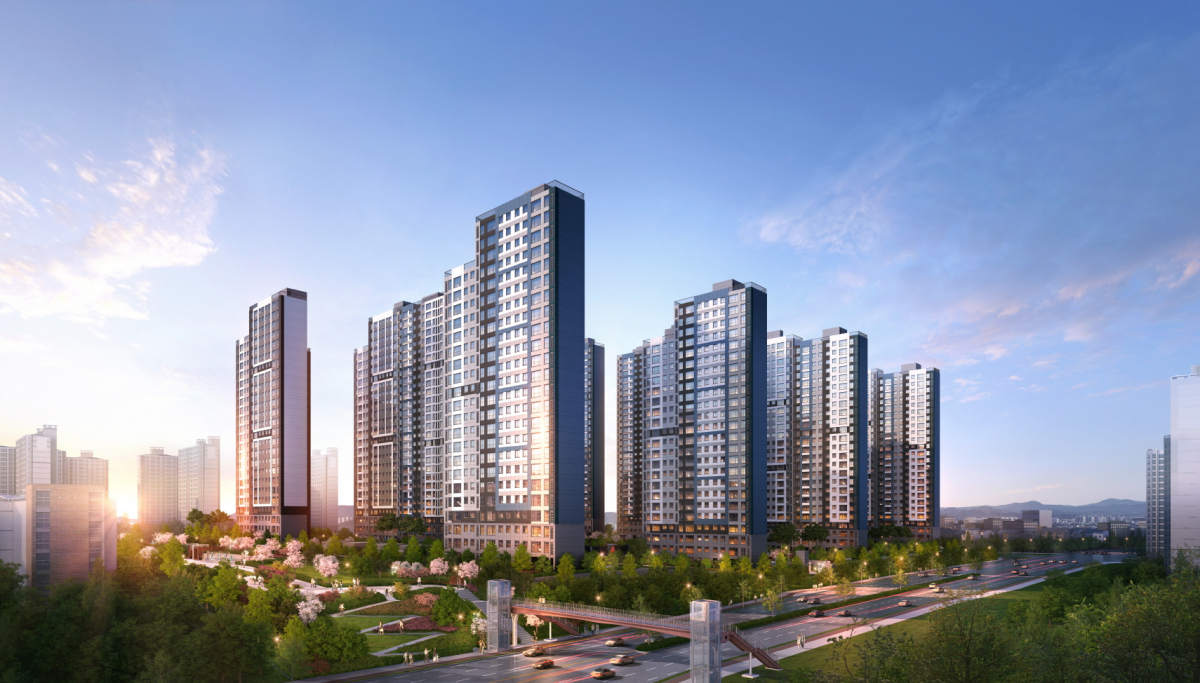 ▲'천안아산역 서희스타힐스 더 클래식' 투시도