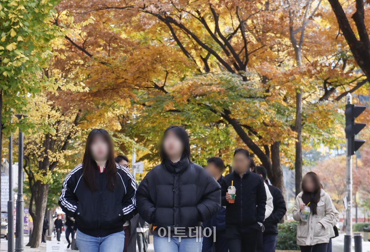 ▲전국 대부분 지역이 이틀째 영하권 추위를 보인 19일 서울 영등포구 여의도역 일대에서 두꺼운 외투와 방한용품으로 무장한 시민들이 출근길 발걸음을 재촉하고 있다. 기상청에 따르면 전국 대부분 지역 아침 기온이 0도 내외가 되겠고, 낮 기온도 10도 내외로 춥겠다고 전했다. 조현호 기자 hyunho@