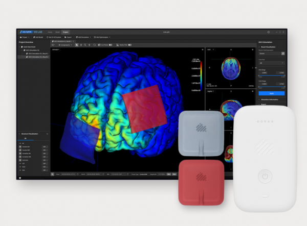 ▲혁신의료기기로 지정된 뉴로핏의 tDCS 솔루션 뉴로핏 잉크. (사진제공=뉴로핏)