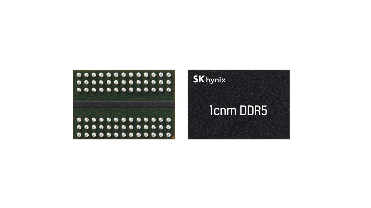 ▲SK하이닉스 0나노급 6세대 1c 미세공정을 적용한 16Gb(기가비트) DDR5 D램 (자료제공=SK하이닉스)