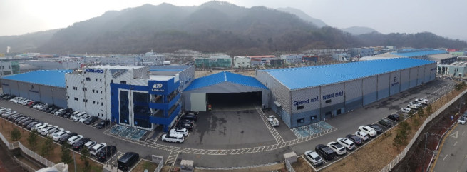 ▲알에프텍 자회사 한주하이텍 공장 전경 (사진제공 = 한주하이텍)
