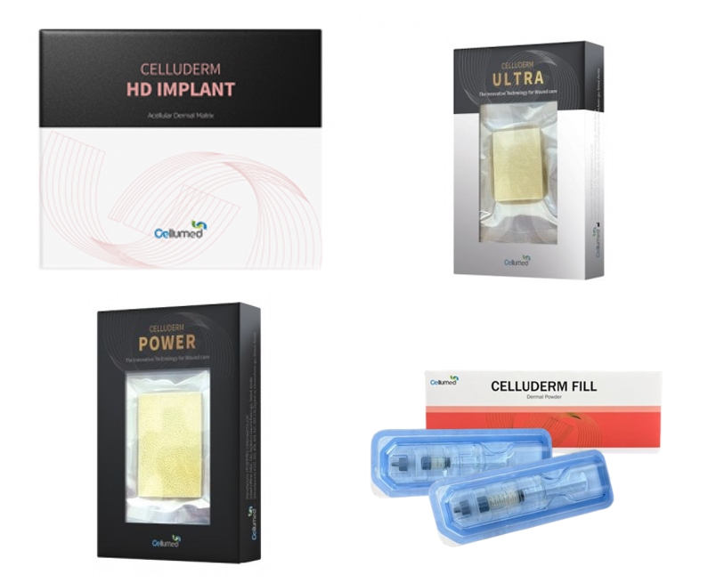 ▲셀루덤 시리즈.(셀루메드 제공)