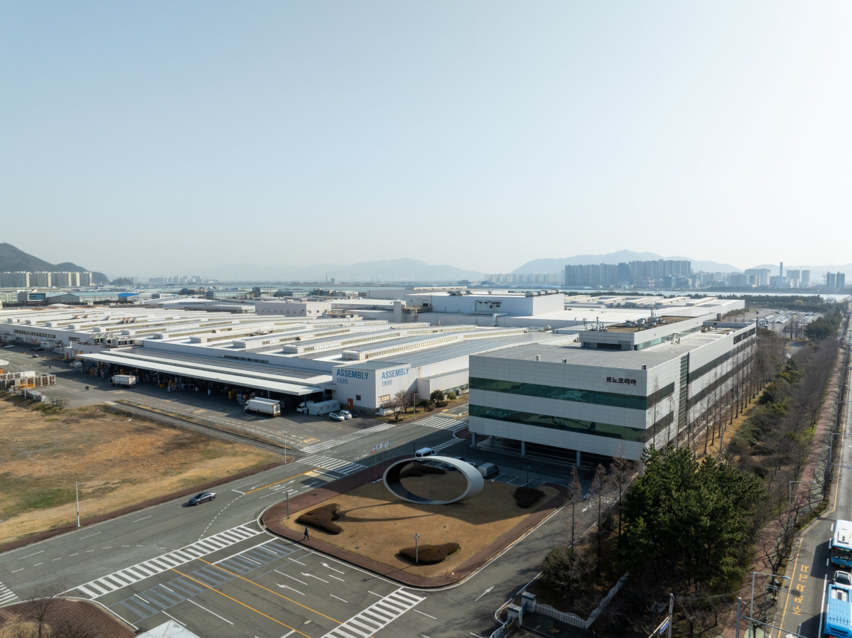▲르노코리아 부산공장 전경. (사진제공=르노코리아)
