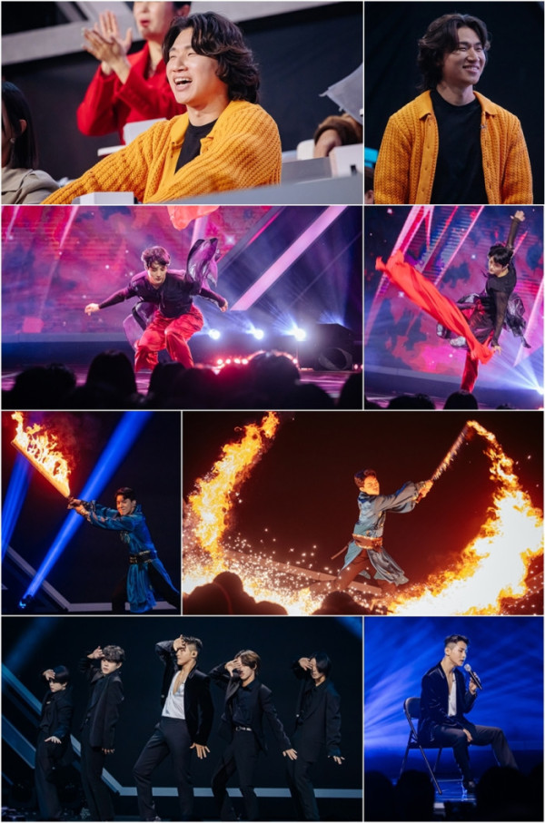 ▲'현역가왕2' 트로트 퍼포먼스(사진제공=크레아스튜디오)