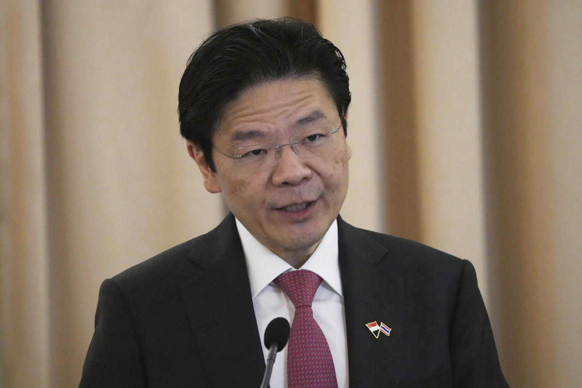 ▲로런스 웡 싱가포르 총리. AP뉴시스