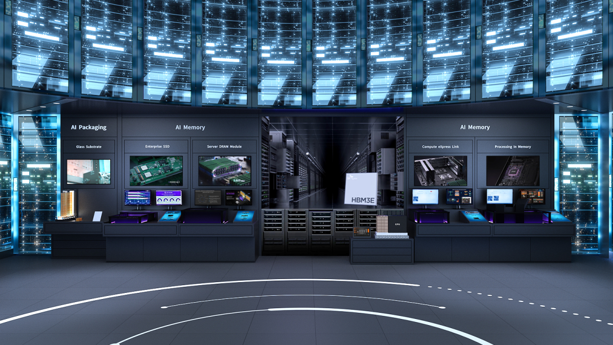 ▲SK하이닉스 CES 2025 전시 조감도 (자료제공=SK하이닉스)