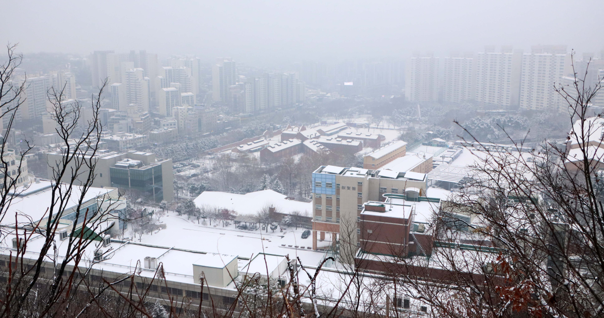 ▲절기상 소한(小寒)이자 서울을 비롯한 중부지방에 많은 눈이 내린 5일 서울 서대문구 안산에서 바라본 도심에 눈이 쌓여있다. 신태현 기자 holjjak@