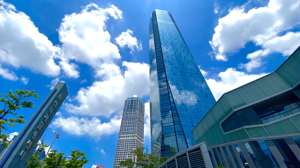 ▲한국남부발전 본사가 있는 부산국제금융센터 전경 (사진제공=한국남부발전)