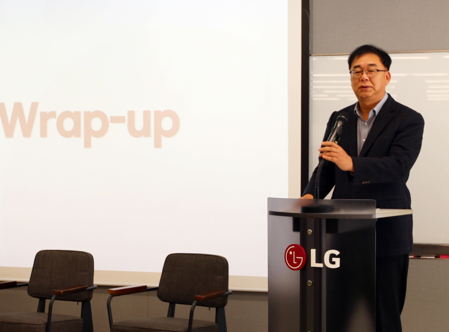 ▲LG헬로비전은 전날 상암 본사에서 임직원들과 ‘2025 신년 타운홀 미팅’을 개최했다고 10일 밝혔다. (사진제공=LG헬로비전)