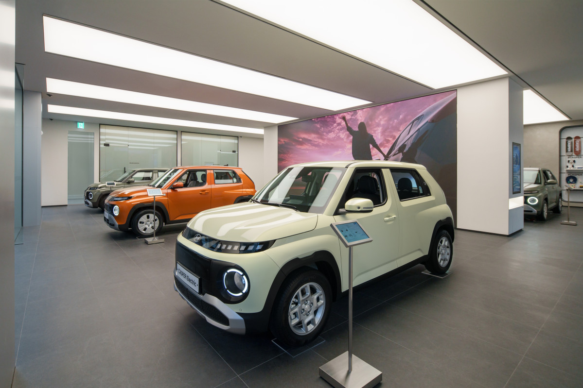 ▲현대자동차의 ‘캐스퍼 스튜디오 부산' 내부 전경. (자료제공=현대자동차)