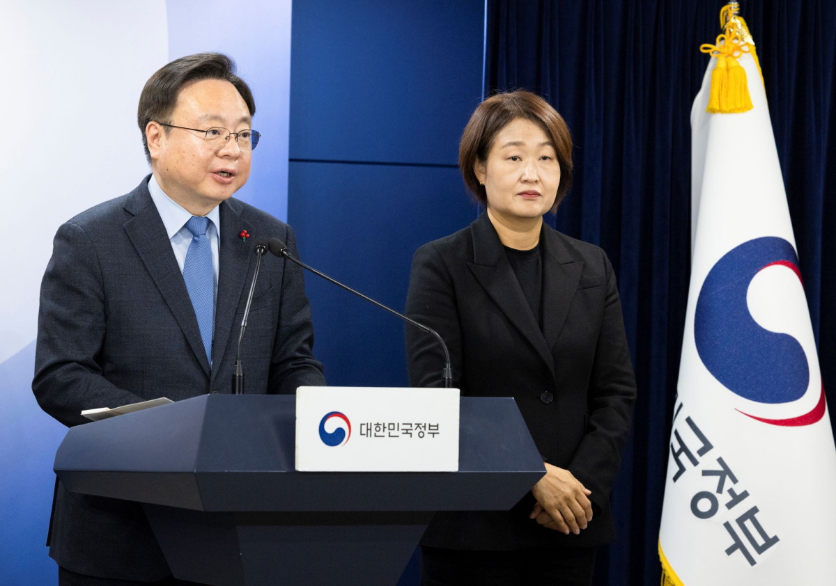 ▲조규홍 보건복지부 장관이 10일 정부서울청사에서 사직 전공의 복귀 지원대책을 발표하고 있다. (사진제공=보건복지부)