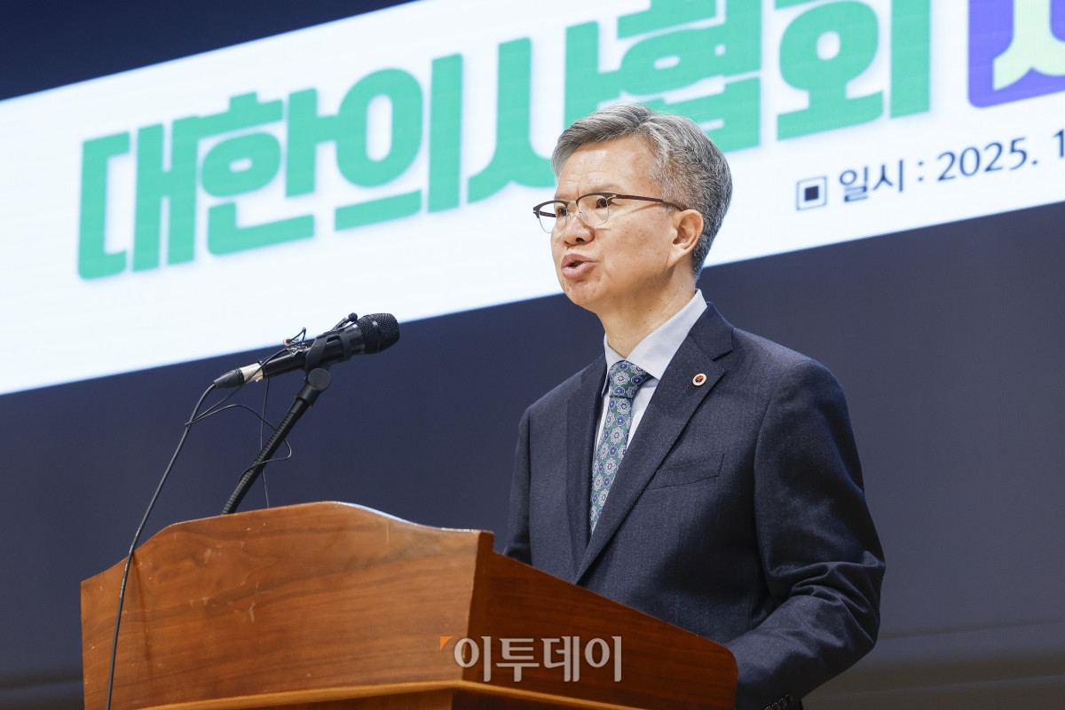 ▲김택우 대한의사협회 회장. 조현호 기자 hyunho@