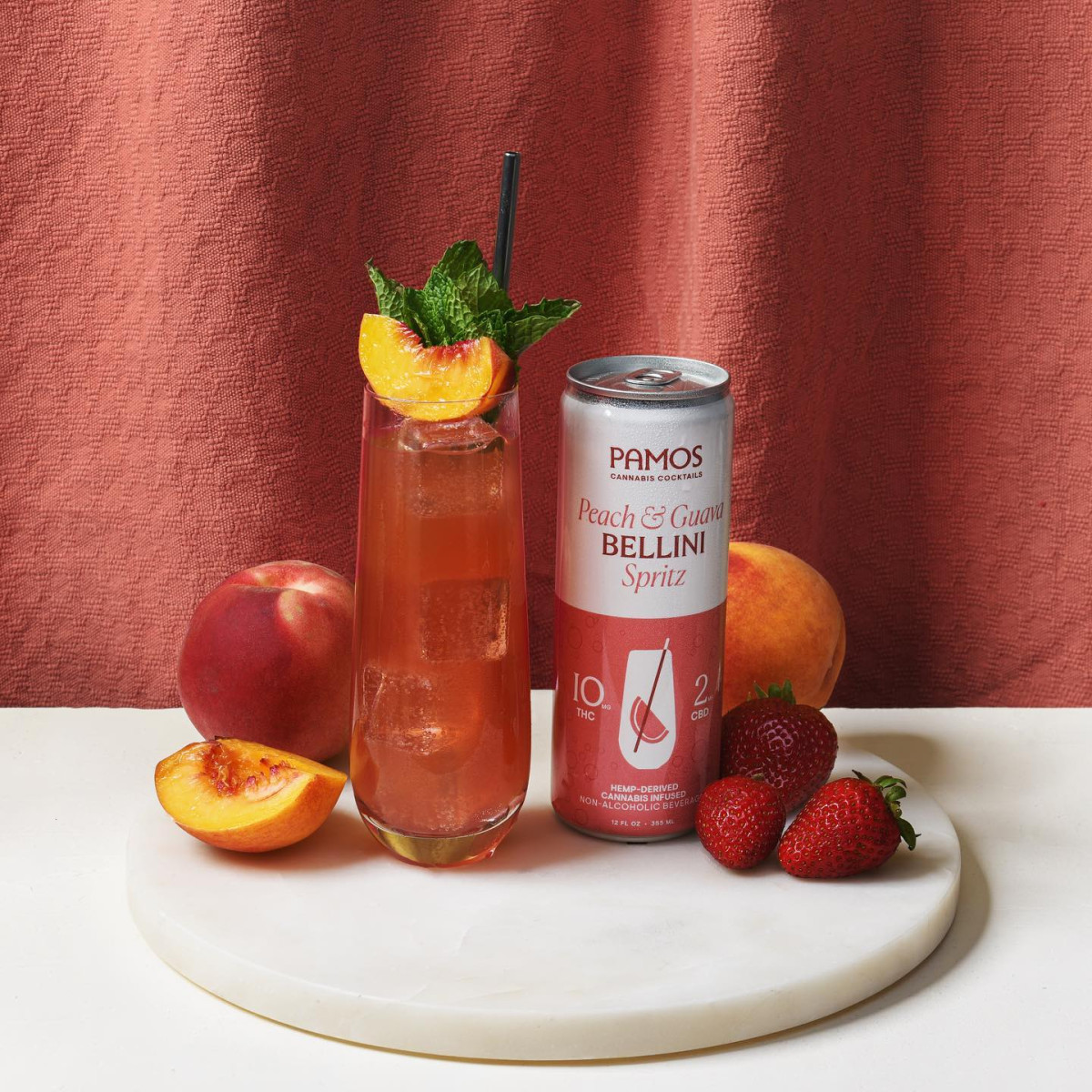 ▲미국 파모스의 대마 성분 칵테일. 출처 파모스