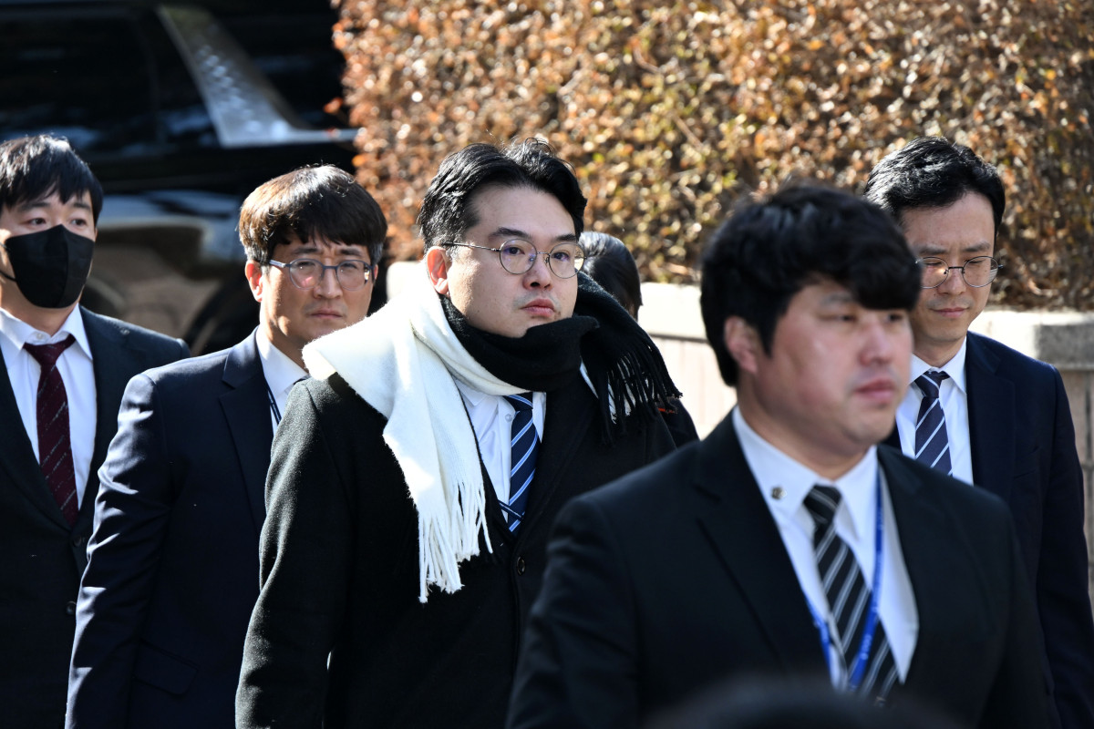 ▲내란 우두머리 혐의로 체포된 윤석열 대통령의 구속 전 피의자 심문(영장실질심사)가 열리는 18일 서울 마포구 서울서부지방법원에 차정현 고위공직자범죄수사처(공수처) 부장검사가 도착하고 있다. 신태현 기자 holjjak@