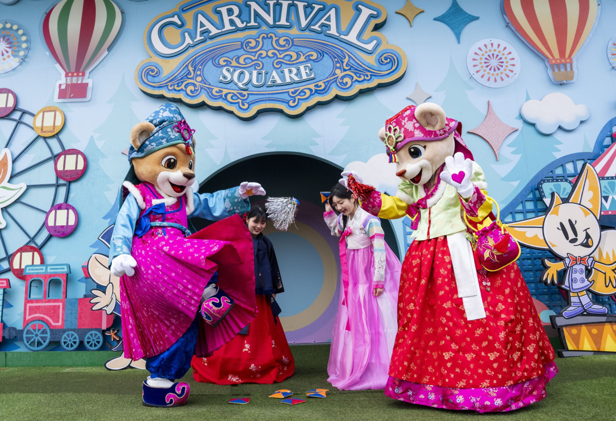 ▲에버랜드가 설 연휴를 맞아 25일부터 2월 2일까지 9일간 우리 전통놀이를 체험할 수 있는 '설레는 K-놀이대전' 특별 이벤트를 진행한다. (사진제공=삼성물산 리조트부문)