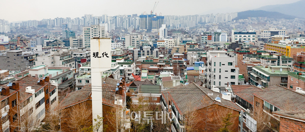 ▲20일 서울 강북구 미아3동 130번지 재개발 후보지 일대 모습. 조현호 기자 hyunho@