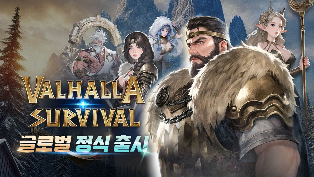 ▲라이온하트 스튜디오는 자사가 개발한 신작 모바일 게임 ‘발할라 서바이벌(VALHALLA SURVIVAL)’을 220여 개 국가에 13개 언어로 정식 출시했다. (사진제공=라이온하트 스튜디오)