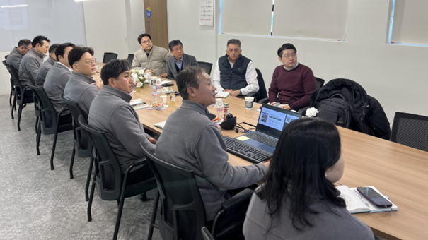 ▲이동수 PHC발레오써멀시스템스 대표(상단 왼쪽에서 두번째)(폴라리스세원 제공)