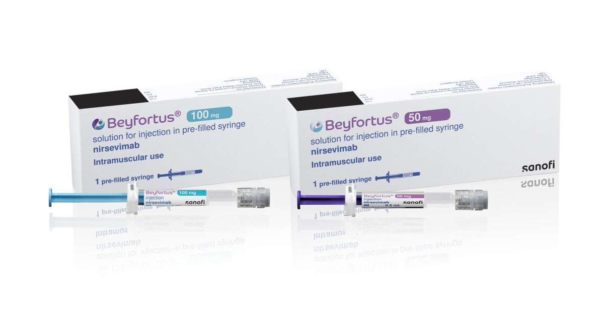 ▲사노피의 영유아 대상 호흡기세포융합바이러스(RSV) 예방 항체주사 베이포투스. (사진제공=SK바이오사이언스)