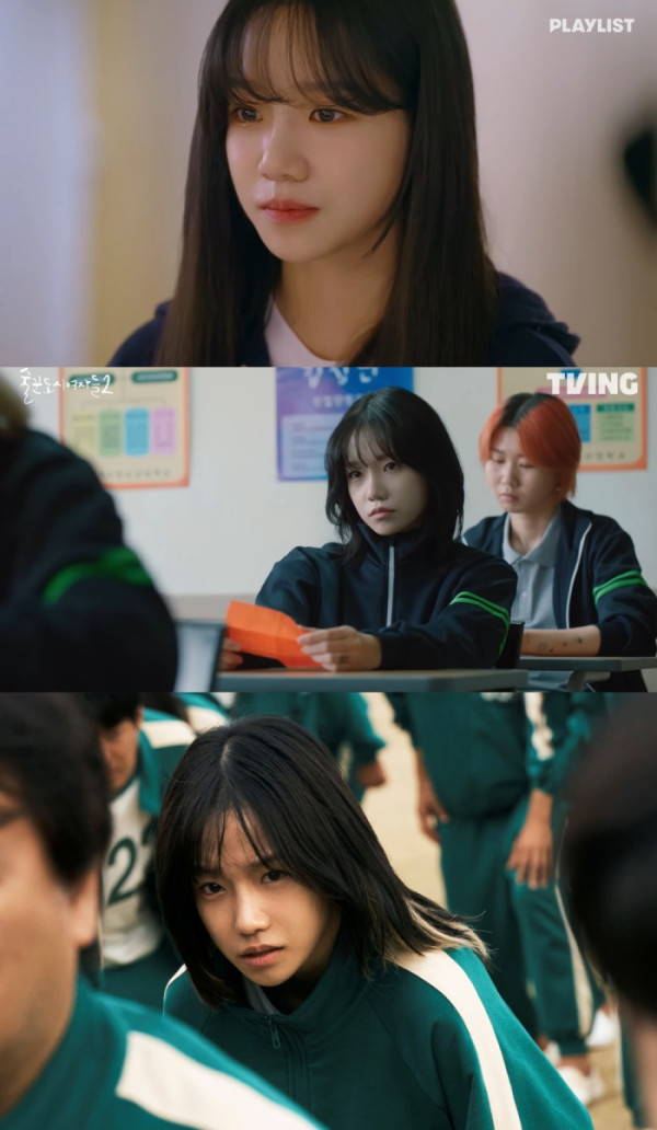 ▲조유리 (사진 =넷플릭스 제공, 유튜브 채널 'TVING', 'PLAYLIST ORIGINALS 플레이리스트 오리지널' 화면 캡처)