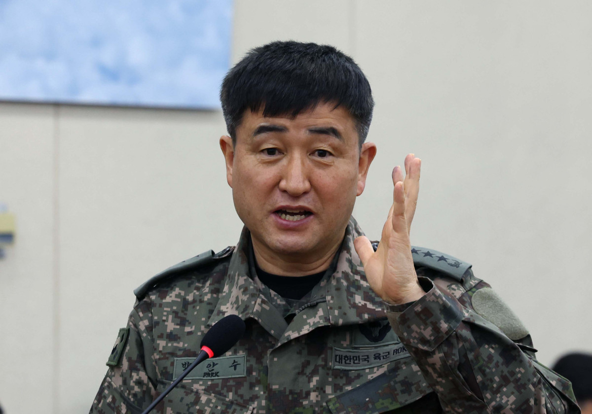 ▲박안수 전 육군참모총장이 4일 서울 여의도 국회에서 열린 '윤석열 정부의 비상계엄 선포를 통한 내란 혐의 진상규명 국정조사 2차 청문회'에 출석해 의원 질의에 답하고 있다. 신태현 기자 holjjak@