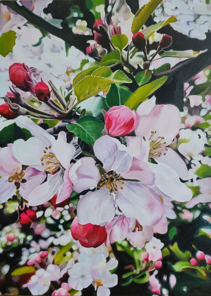 ▲봄날의 날개짓 – 최평자 作 2023