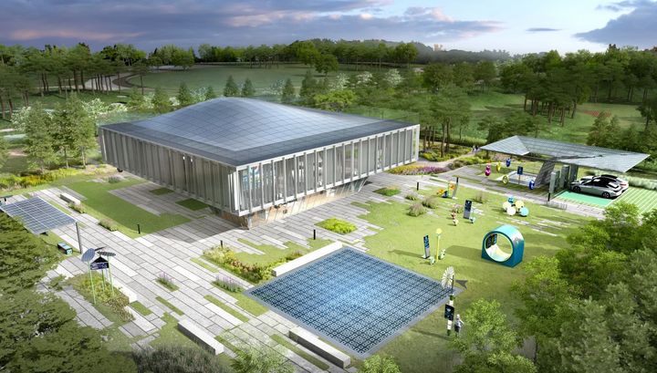 ▲광명학온 문화공원 조감도. (GH)