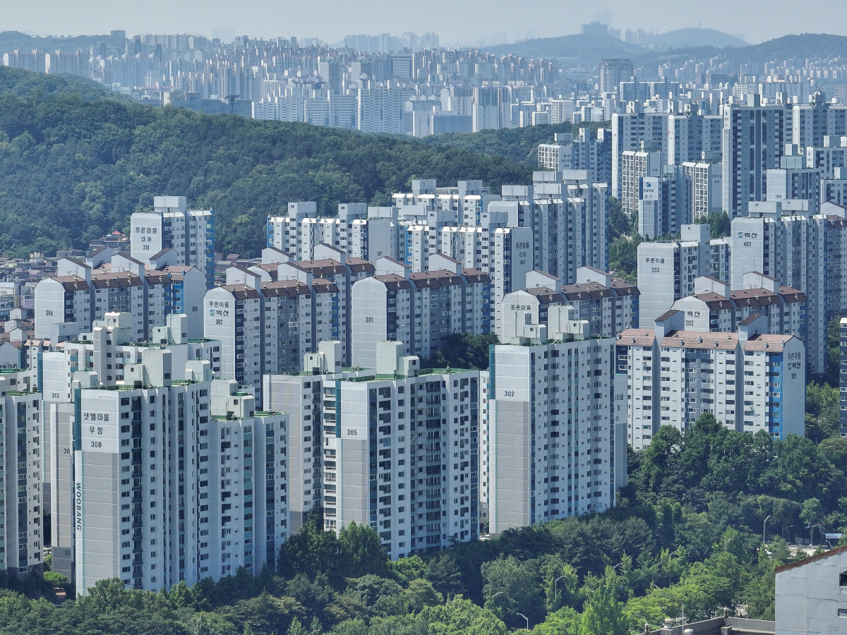 ▲경기 성남시 분당구의 아파트 단지 모습. 조현호 기자 hyunho@