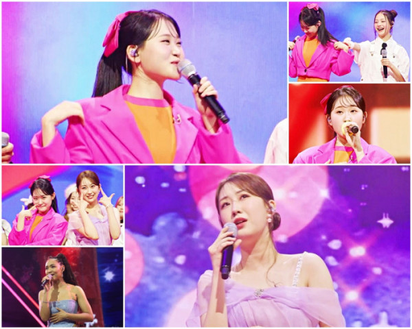 ▲김다현, 유니스 임서원, 전유진(사진제공=크레아스튜디오)