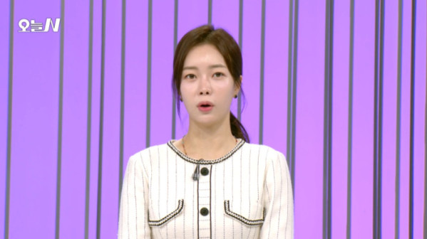 ▲'오늘N' 박지민 아나운서(사진=MBC 방송화면 캡처)