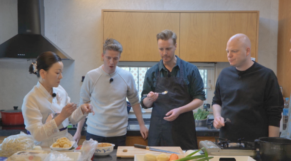 ▲'어서와 한국은 처음이지' 네덜란드 셰프들 (사진제공=MBC 에브리원 )