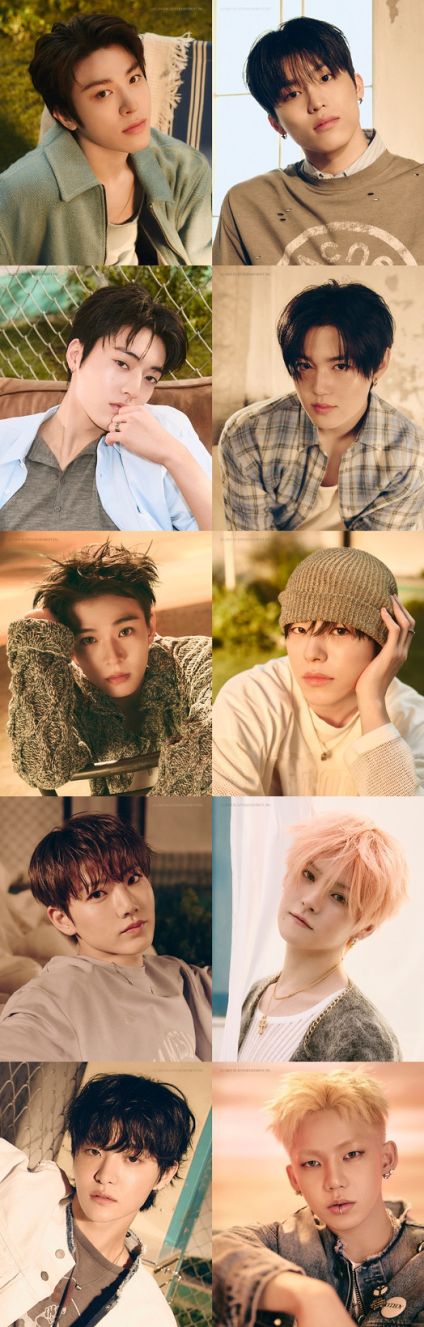 ▲트레저 비주얼 포토(사진제공=YG엔터테인먼트)