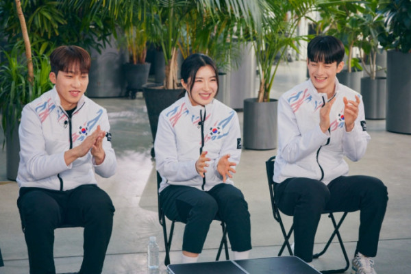 ▲쇼트트랙 박지원, 김길리, 장성우(사진제공=tvN)