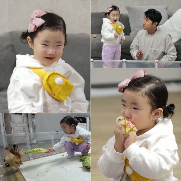 ▲'슈돌' 장동민 딸 지우(사진제공=KBS 2TV)