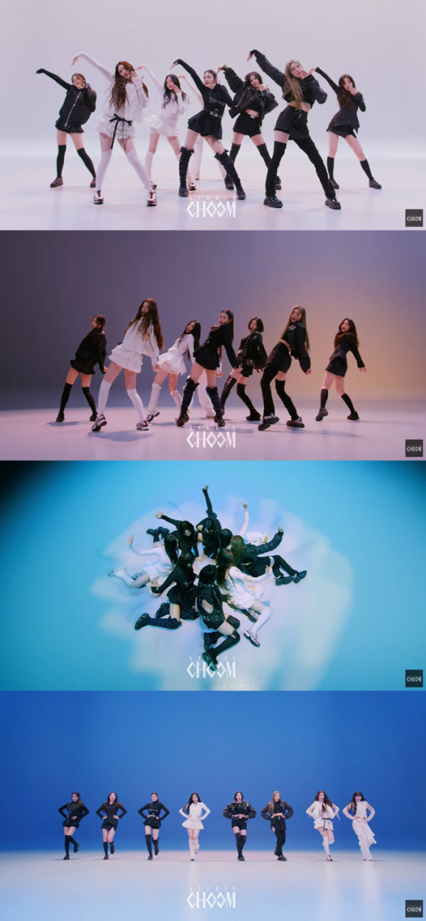 ▲하츠투하츠 '스튜디오 춤' 출연(사진=유튜브 '스튜디오 춤')