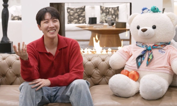 ▲제이홉 LA 집 공개(사진제공=MBC)