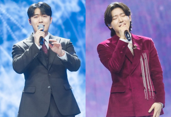 ▲'미스터트롯3' 손빈아, 김용빈(사진 제공 = TV CHOSUN)