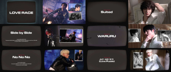 ▲SF9 ‘LOVE RACE’ 하이라이트 메들리(사진=FNC엔터테인먼트)