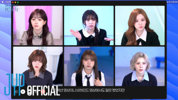 ▲엔믹스 세계관 코멘터리 영상(사진제공=JYP엔터테인먼트)