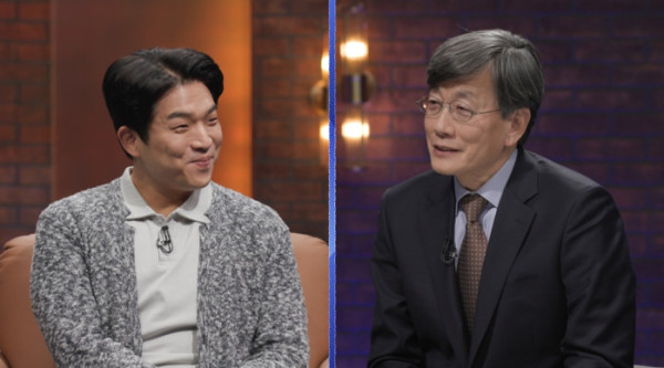 ▲안성재(왼쪽), 손석희(사진제공=MBC)