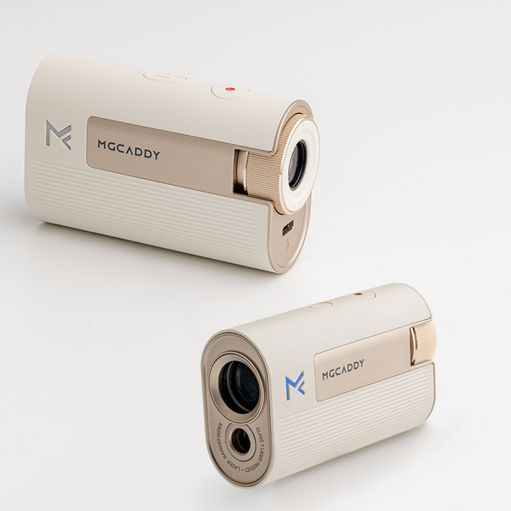 ▲마이캐디 신제품 레이저 에이밍 골프 거리 측정기 MG3를 출시했다.  (사진제공=마이캐디)