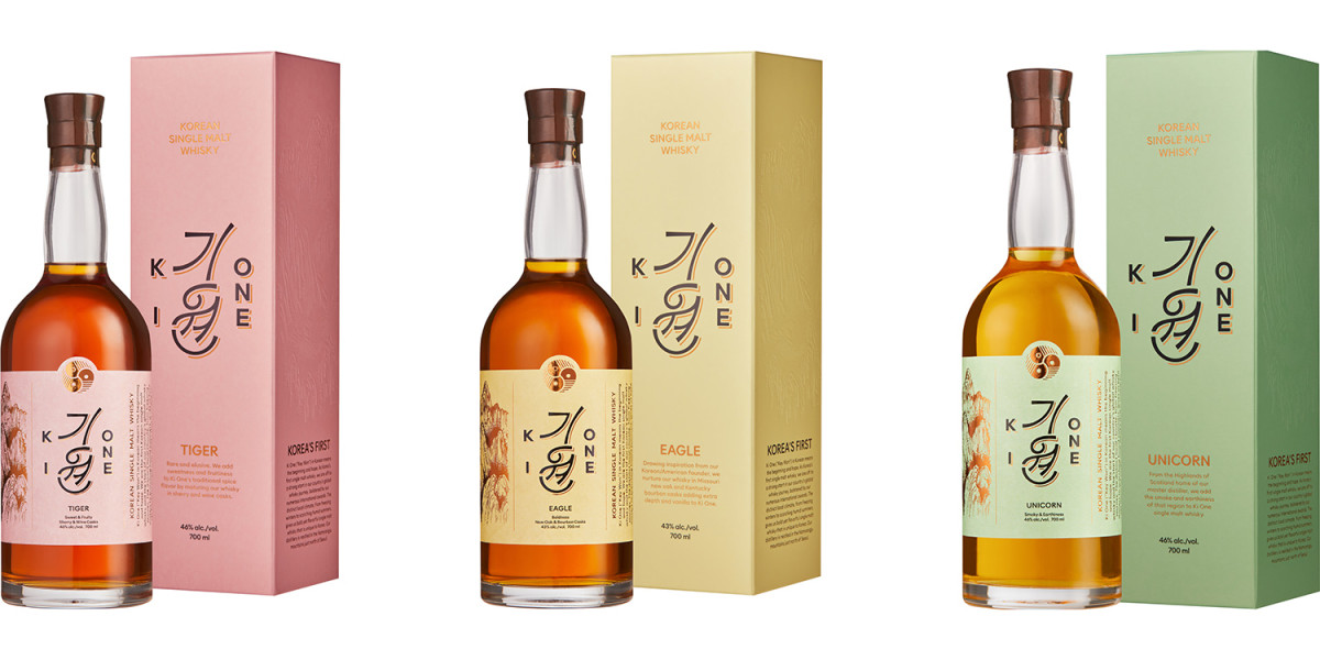 ▲기원 위스키 시그니처 라인. (사진제공=기원 위스키)