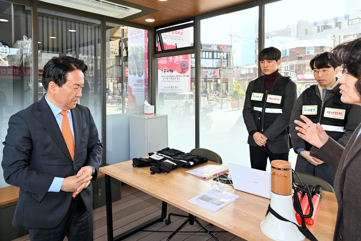 ▲서대문구 홍제폭포, 안산일대 안전 강화. 사진제공-서대문구