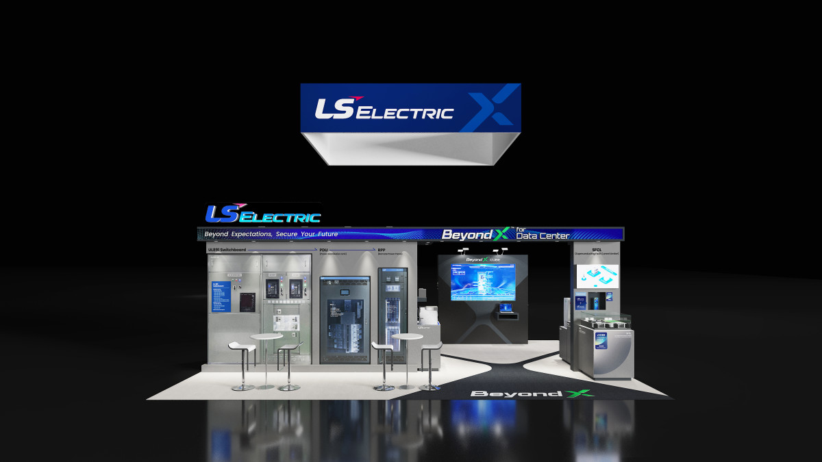 ▲LS일렉트릭은 15일부터 17일까지(현지시간) 미국 워싱턴 DC에 위치한 월터 E 워싱턴 컨벤션센터에서 개최되는 ‘데이터센터 월드 2025’(Data Center World 2025)에 참가한다고 밝혔다. 사진은 LS일렉트릭 데이테센터 월드 2025 전시장 부스 조감도. (사진제공-LS일렉트릭)