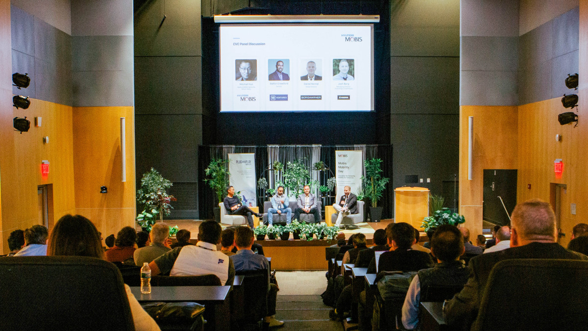 ▲현대모비스가 현지시간 9일 오후 미국 디트로이트에서 ‘제4회 모비스 모빌리티 데이’를 개최했다. (사진=현대모비스)